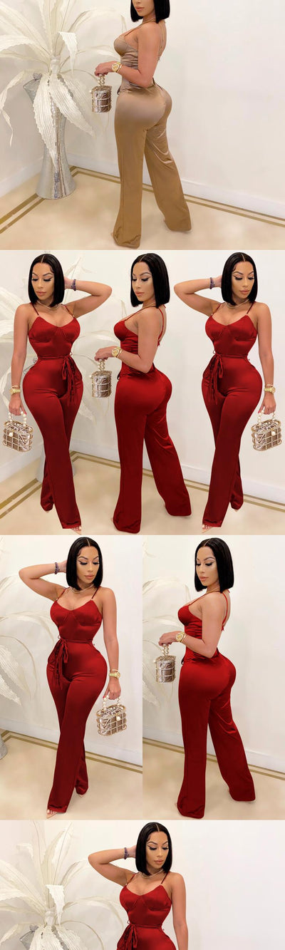 Jumpsuit Elegante de Piernas Rectas - Estilo Sofisticado - Image 10
