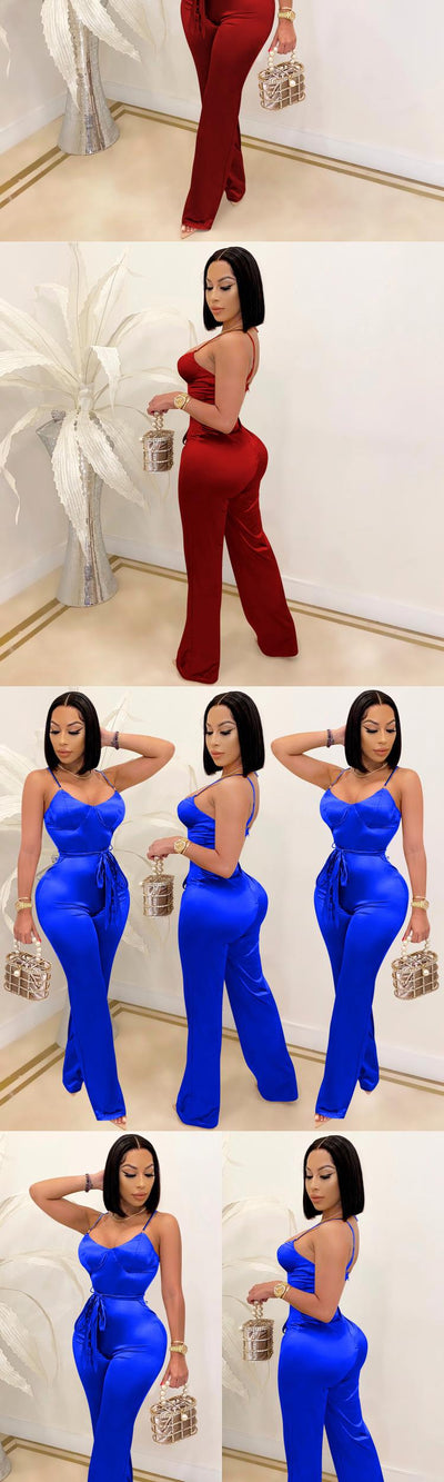 Jumpsuit Elegante de Piernas Rectas - Estilo Sofisticado - Image 11