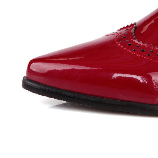 Zapato de Tacón Cuadrado Hueco Burnt Bullocks para Mujer - Image 6