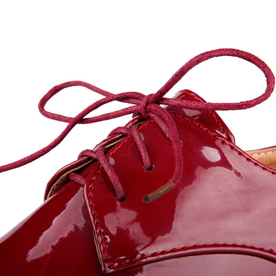Zapato de Tacón Cuadrado Hueco Burnt Bullocks para Mujer - Image 7