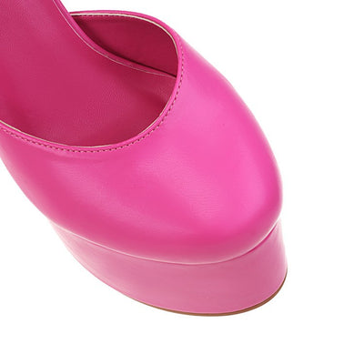 Sandalias de Tacón Alto con Plataforma y Hebilla - Image 16