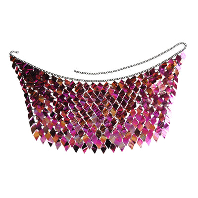 Cadena de Cintura Multicapa con Lentejuelas y Borlas - Image 39
