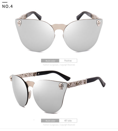 Gafas de Sol Calavera con Marco Metálico - Image 11