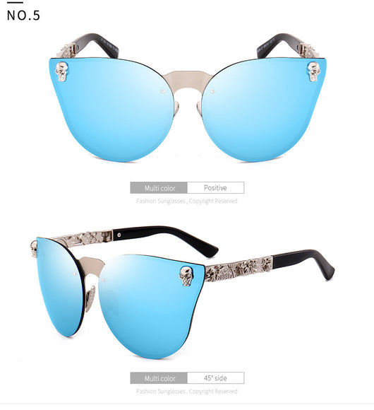 Gafas de Sol Calavera con Marco Metálico - Image 12