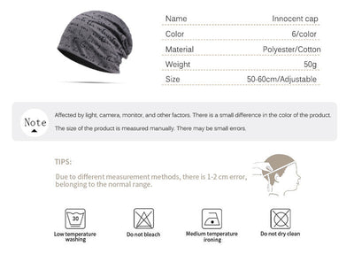 Gorro de Lana con Letras del Alfabeto Inglés - Image 4