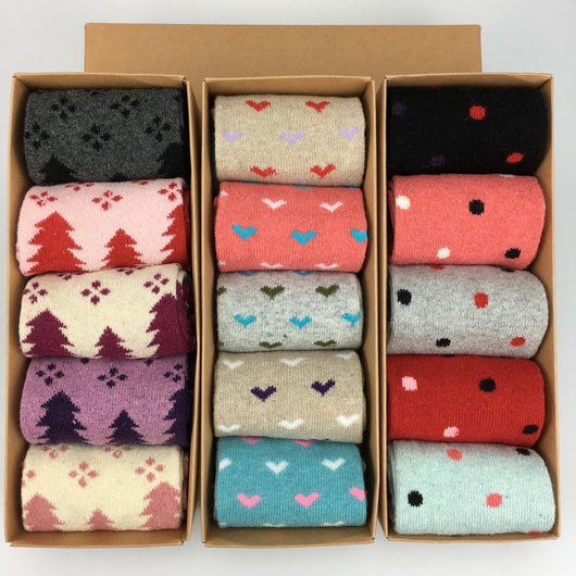 Calcetines Navideños de Algodón para Mujer - Diseño Festivo y Cómodo - Image 18
