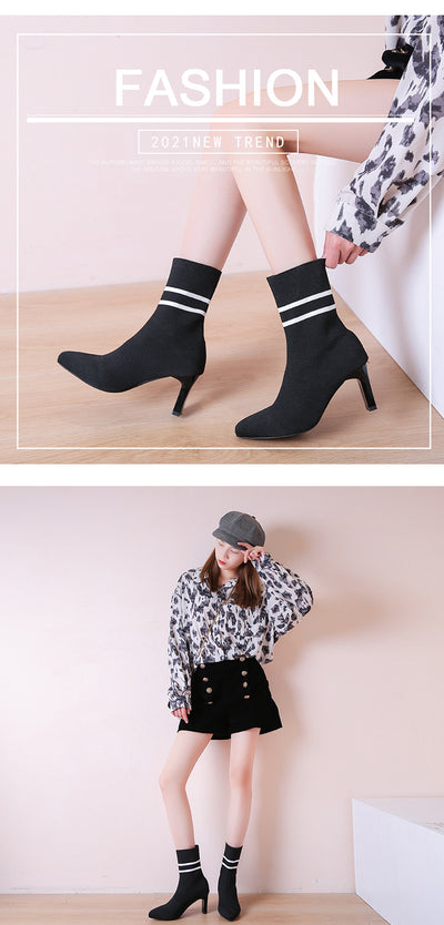 Botas Stiletto Puntiagudas Elegantes para Mujer - Image 14