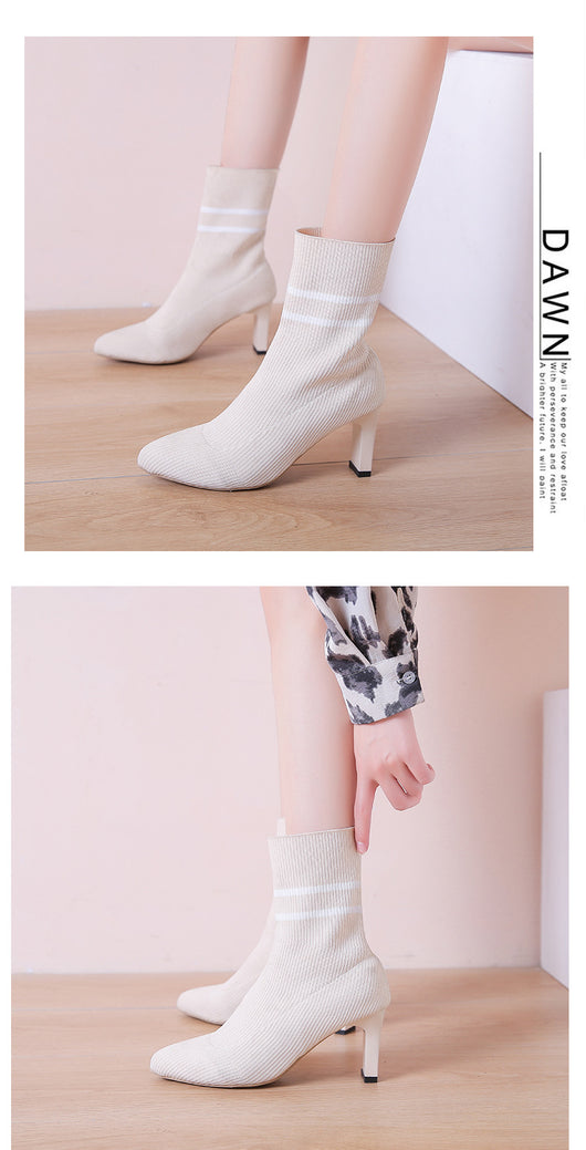 Botas Stiletto Puntiagudas Elegantes para Mujer - Image 16
