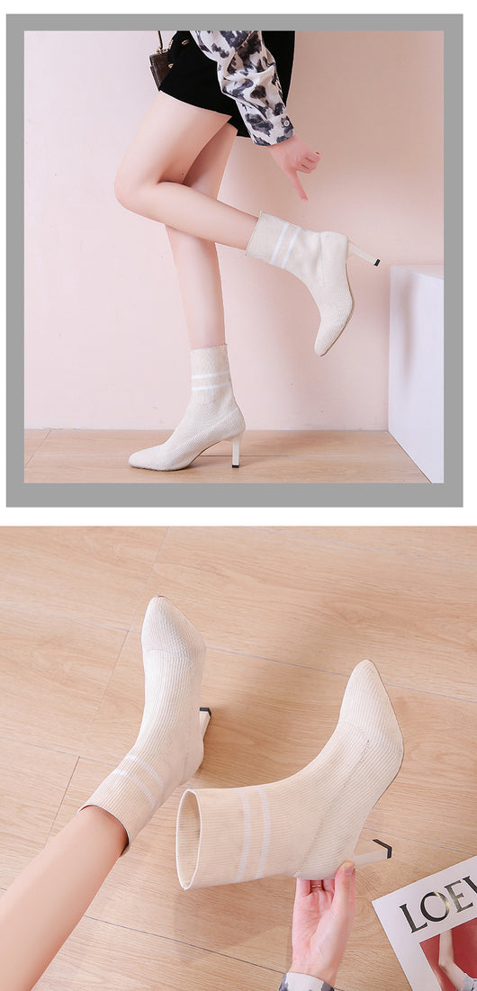 Botas Stiletto Puntiagudas Elegantes para Mujer - Image 18