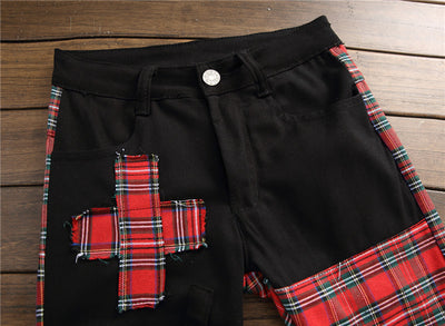 Pantalones Punk Estampados para Hombre - Image 11