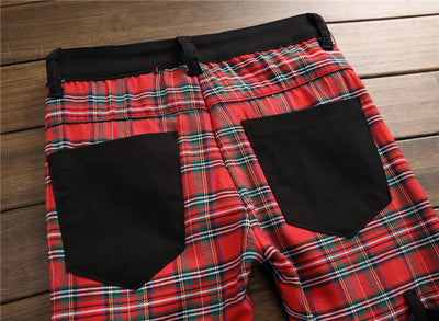 Pantalones Punk Estampados para Hombre - Image 12