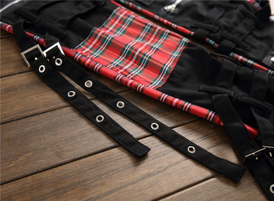 Pantalones Punk Estampados para Hombre - Image 18