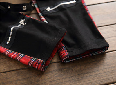 Pantalones Punk Estampados para Hombre - Image 19