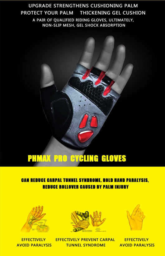 Guantes de Ciclismo Medio Dedo para Verano - Image 9