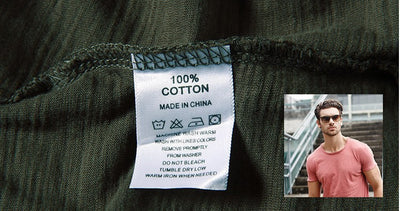 Camiseta Básica de Algodón Puro Cuello Redondo Diseño Minimalista - Image 27