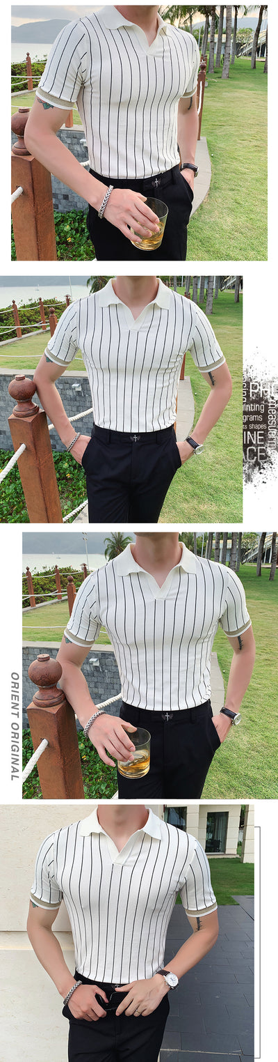 Polo Tejido Británico Slim Fit en Seda de Hielo - Image 7