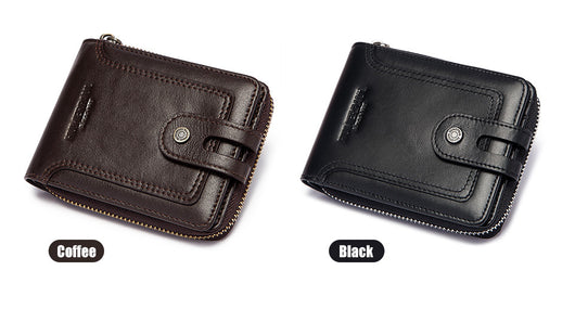Billetera Corta de Cuero para Hombre con Protección Antirrobo - Image 8