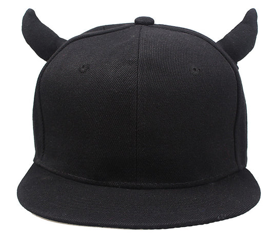 Gorra de Béisbol Negra con Cuernos - Image 7