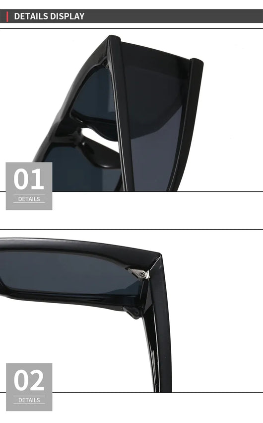 Gafas de Sol Cuadradas Punk Estilo Retro para Hombre y Mujer - Image 13
