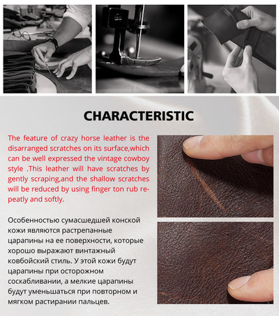 Billetera Corta de Cuero para Hombre con Protección Antirrobo - Image 13