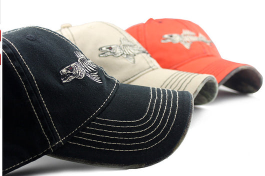 Gorra de Béisbol Hip-hop con Bordado de Espina de Pescado - Image 5