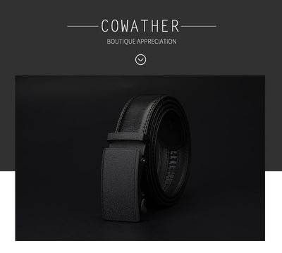 Cinturón de Cuero para Hombre con Hebilla Automática - Image 6