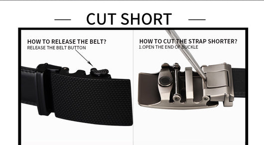 Cinturón de Cuero para Hombre con Hebilla Automática - Image 10