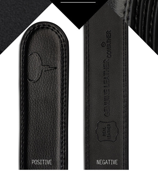 Cinturón de Cuero para Hombre con Hebilla Automática - Image 13