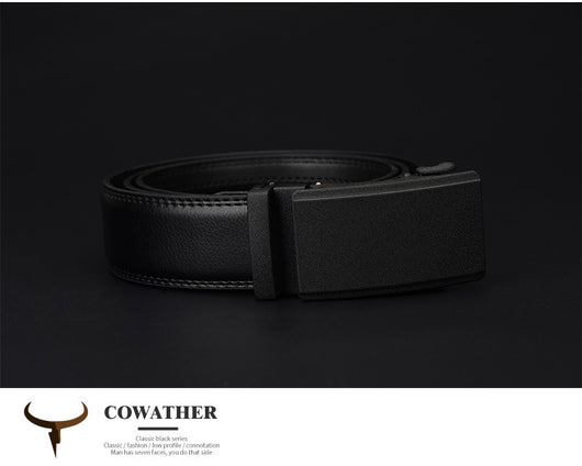 Cinturón de Cuero para Hombre con Hebilla Automática - Image 22