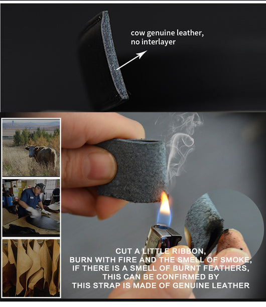 Cinturón de Cuero para Hombre con Hebilla Automática - Image 30