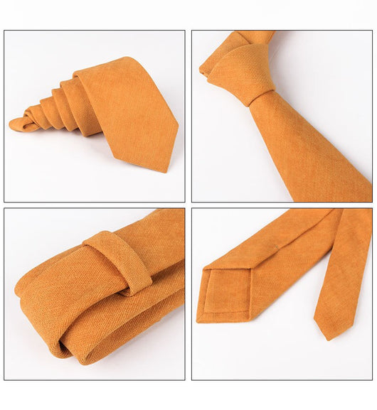 Corbata Casual de Color Liso - Image 21