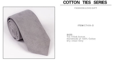Corbata Casual de Color Liso - Image 25
