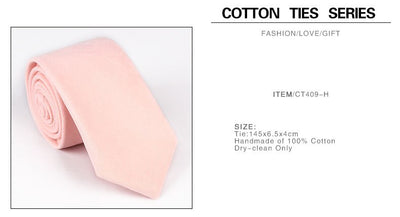 Corbata Casual de Color Liso - Image 29