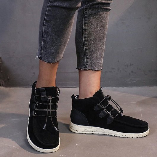 Zapatillas Altas Casuales Talla Grande - Diseño Clásico y Cómodo - Image 31