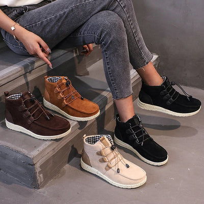 Zapatillas Altas Casuales Talla Grande - Diseño Clásico y Cómodo - Image 39
