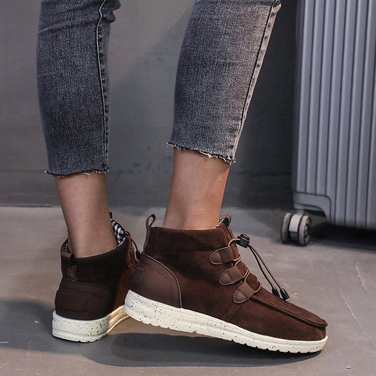 Zapatillas Altas Casuales Talla Grande - Diseño Clásico y Cómodo - Image 42