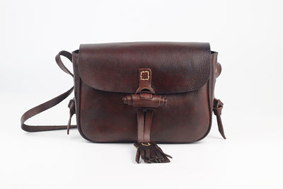 Bolsa de Cuero Retro Artesanal con Flecos para Mujer - Image 17