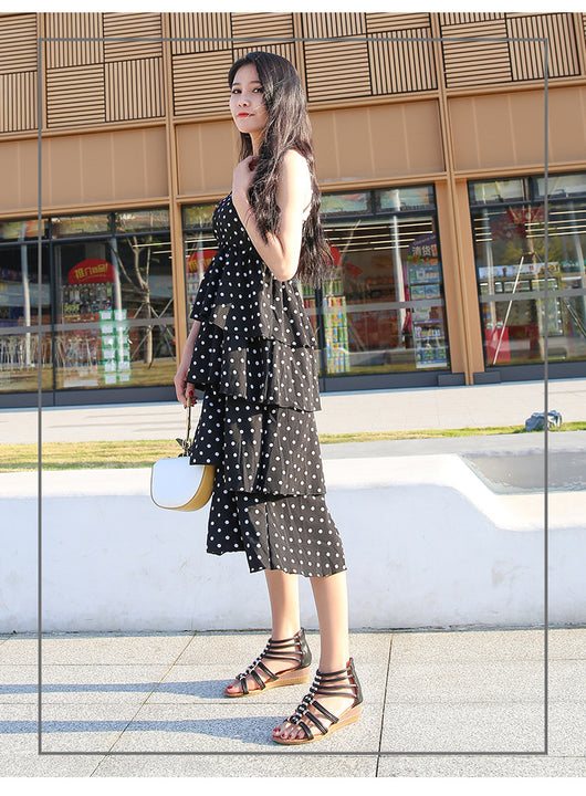 Sandalias Romanas con Cuña para Mujer - Estilo Clásico y Comodidad - Image 10