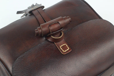 Bolsa de Cuero Retro Artesanal con Flecos para Mujer - Image 21
