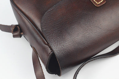 Bolsa de Cuero Retro Artesanal con Flecos para Mujer - Image 22