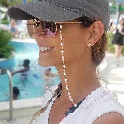 Cadena para gafas de perlas elegante y minimalista - Image 7
