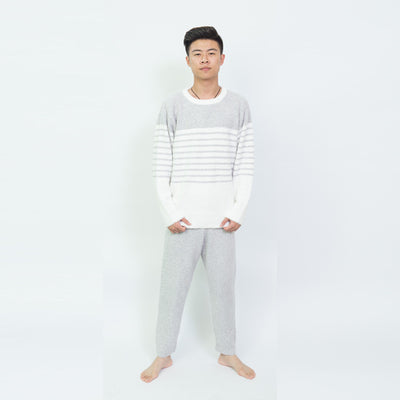 Pijamas de Hombre Rayas Suaves - Otoño e Invierno - Image 7
