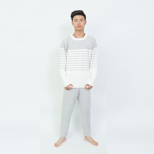 Pijamas de Hombre Rayas Suaves - Otoño e Invierno - Image 7