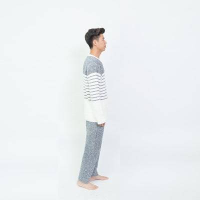 Pijamas de Hombre Rayas Suaves - Otoño e Invierno - Image 9