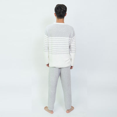 Pijamas de Hombre Rayas Suaves - Otoño e Invierno - Image 11