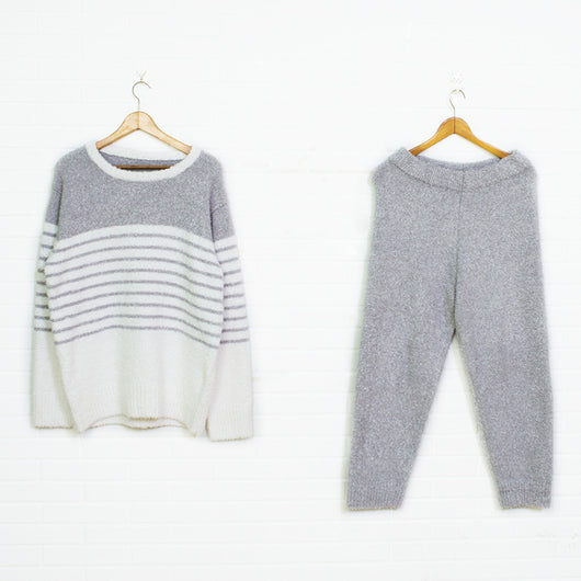 Pijamas de Hombre Rayas Suaves - Otoño e Invierno - Image 14