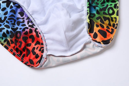 Bañador Estampado Leopardo para Hombre - Shorts de Baño Ajustados - Image 8