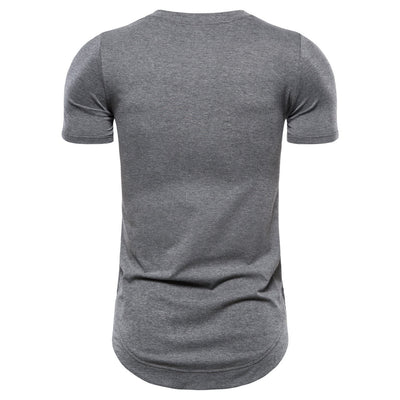 Camiseta Básica Cuello Redondo Manga Corta - Talla Europea - Image 8