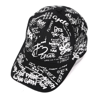 Gorra de Béisbol con Diseño Graffiti - Image 14