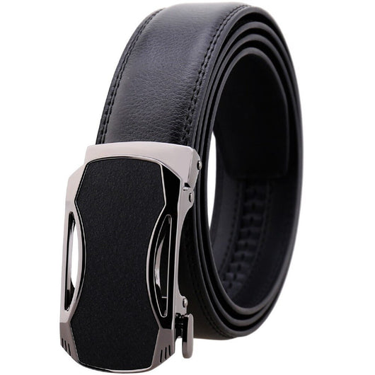 Cinturón de Cuero para Hombre con Hebilla Automática - Image 5